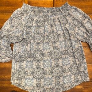 Westport Women’s Blue Design Blouse